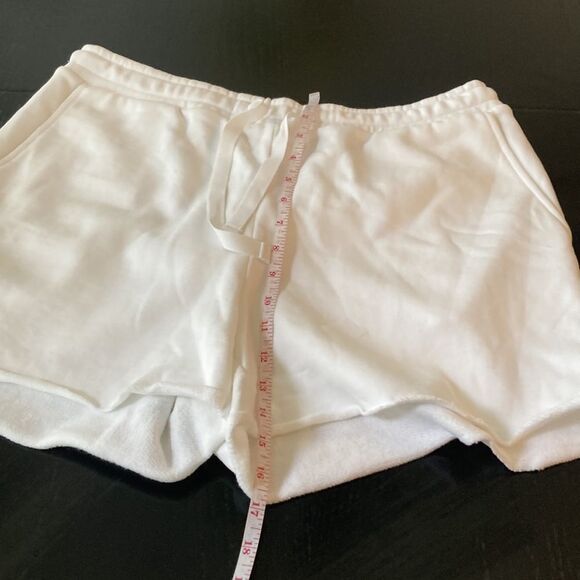 NEW Talbots Haven Well Within 100% Organic Cotton White Lounge Shorts Size L - Picture 4 of 6